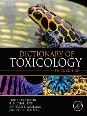 cover image of Dictionary of Toxicology